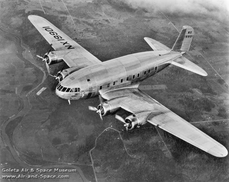 Goleta Air and Space Museum: Boeing 307 N19903